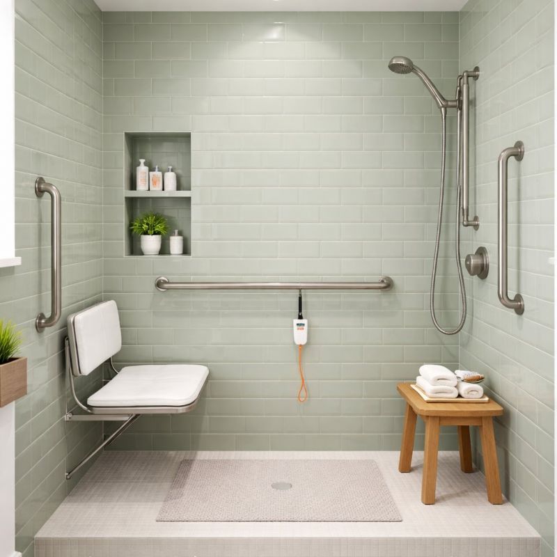 Senior Shower Installation in Vancouver, WA