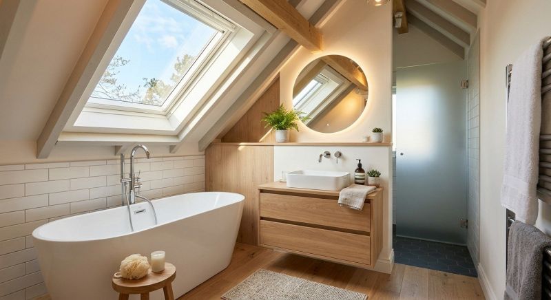 Attic Bathroom Remodeling in Cumming, GA