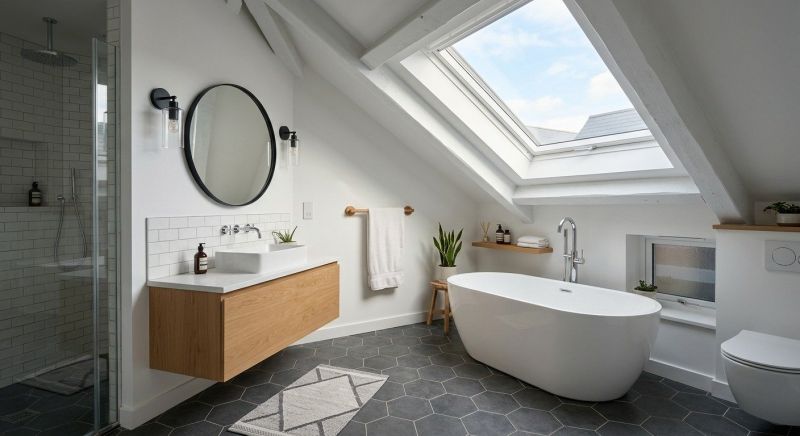 Attic Bathroom Remodeling in Bucks County, PA
