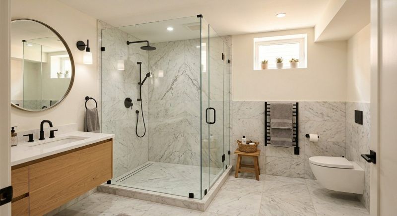 Basement Bathroom Remodeling in Lakeland, FL