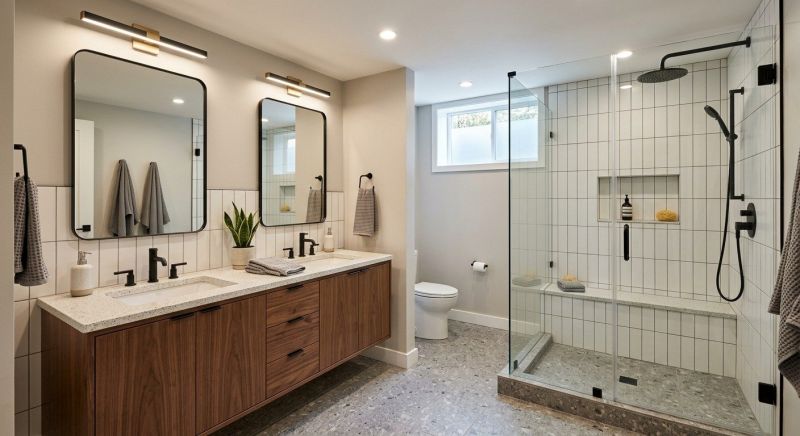 Basement Bathroom Remodeling in Franklin, TN