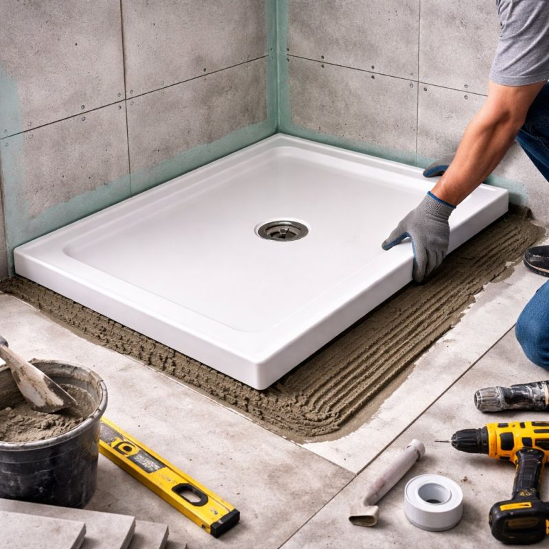 Bathroom Shower Installation in Gwinnett County, GA