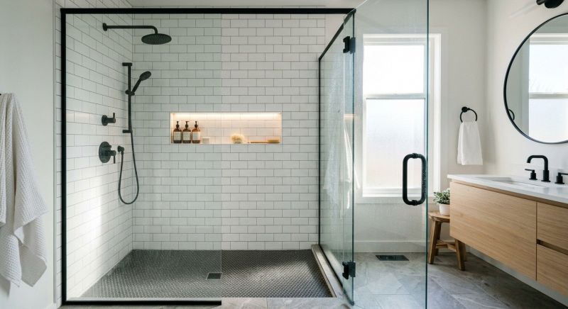 Bathroom Shower Renovation in Fairfield County, CT