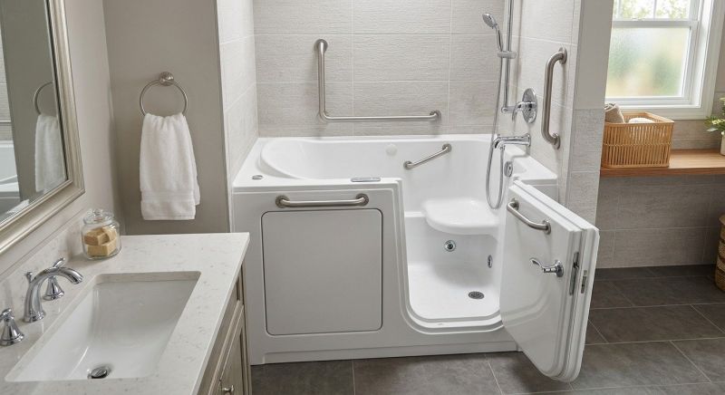Elderly Bathtub Installation in Montgomery County, MD