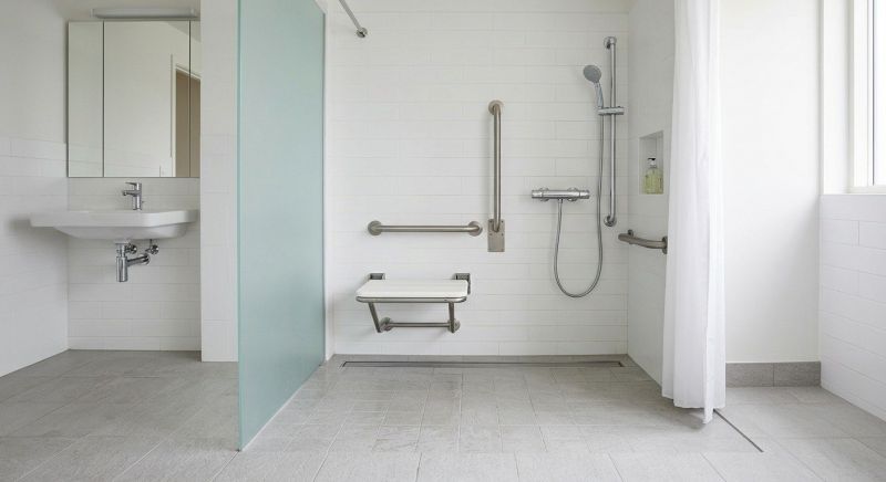 Handicap Shower Installation in Framingham, MA