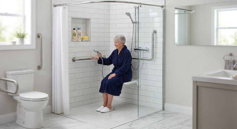 Handicap Shower Installation in Clearwater, FL