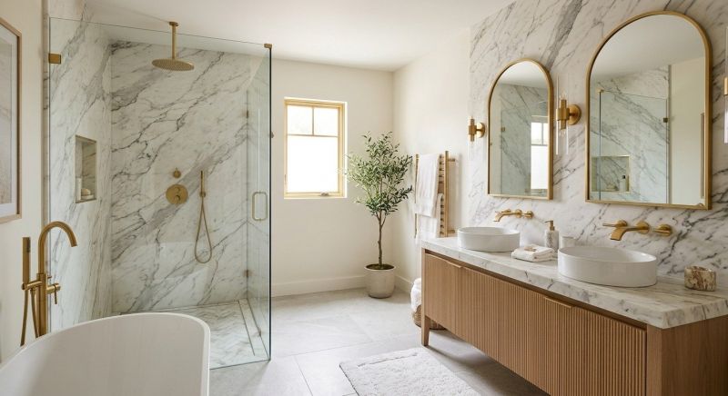 Luxury Bathroom Installation in Bucks County, PA