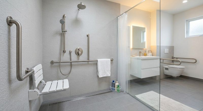 Senior Shower Installation in Alpharetta, GA
