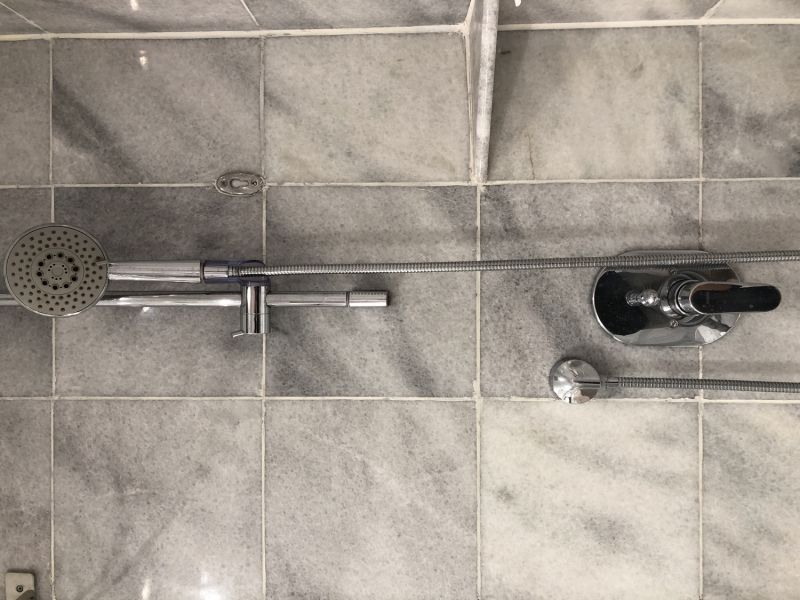 Shower Plumbing Setup